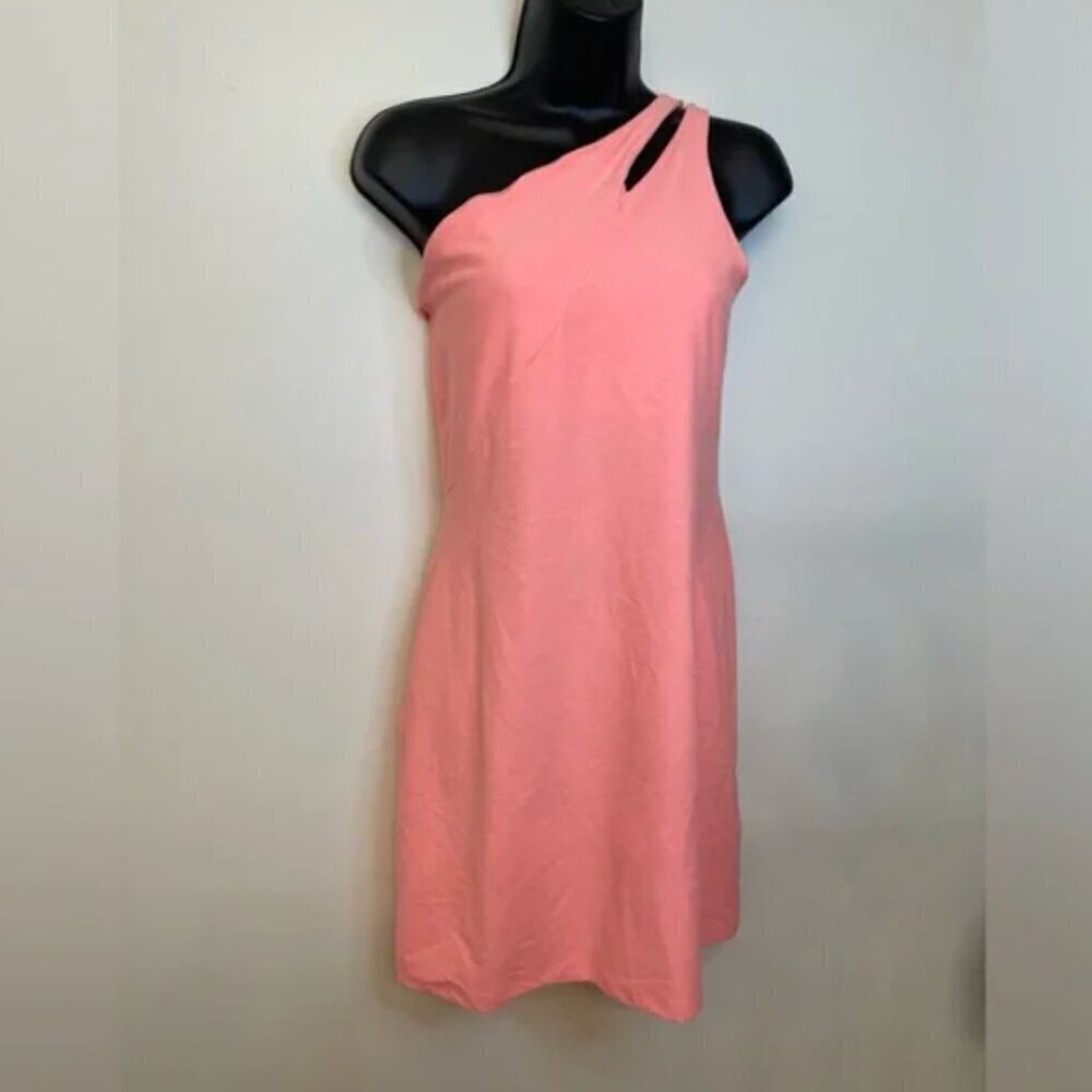 NWOT‎ Beyond Yoga Lost Your Mind Dress Electric Peach size Large - Picture 5 of 8